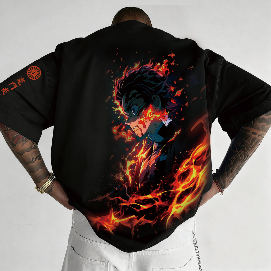 Unisex Anime Inspired Vintage T-Shirt