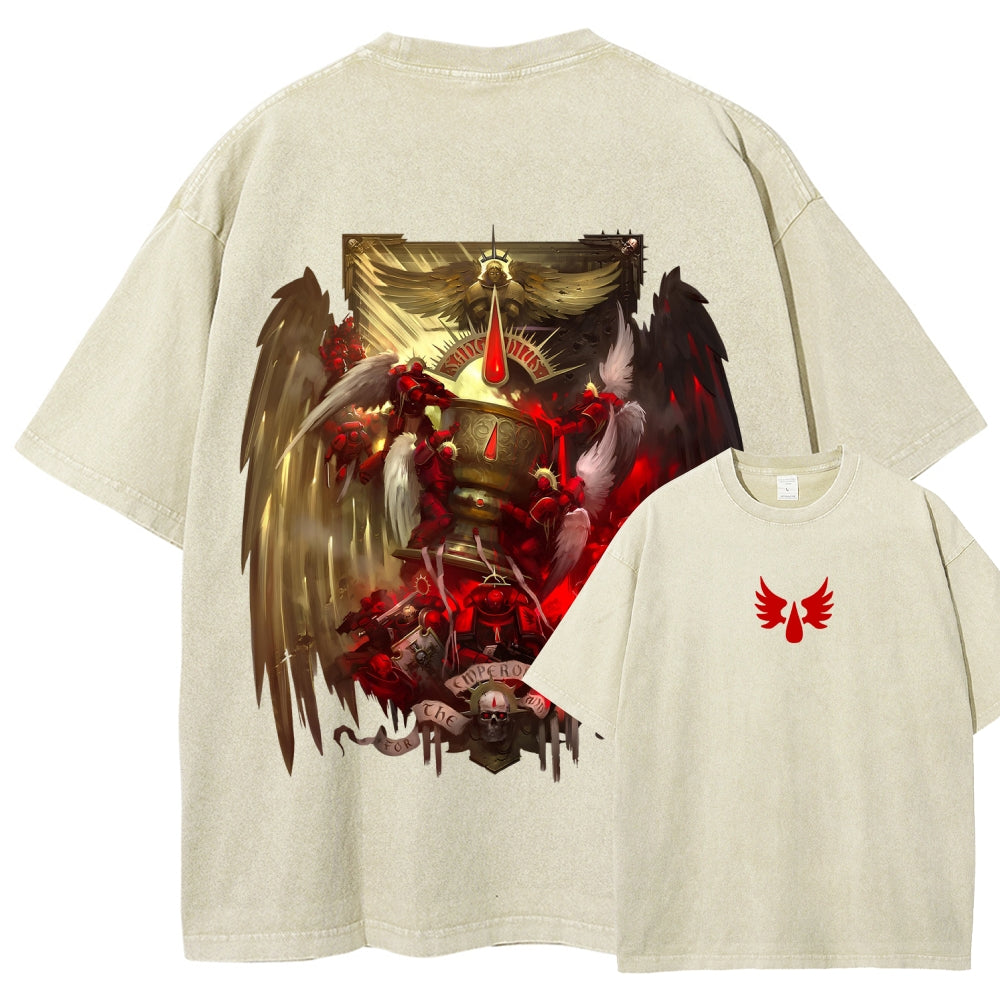 Unisex Fit Washed T-Shirt 丨WH40K