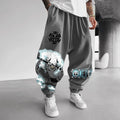 Unisex Anime Graphic Casual Print Oversized Regular Athletic Pants