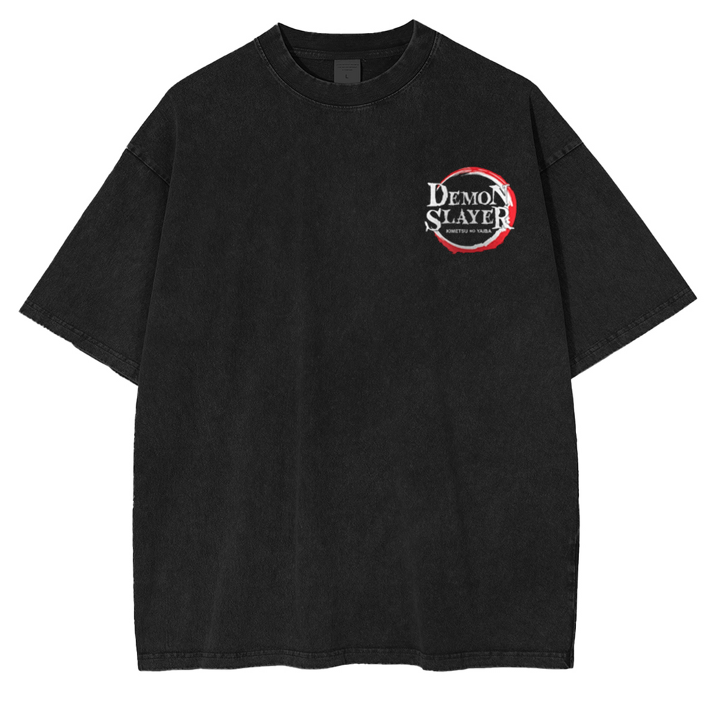 Wind Hashira,Demons Slayer Anime Unisex Washed T-Shirt| KNY