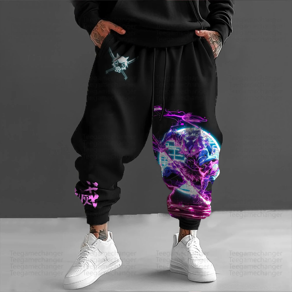 Unisex Anime Inspired Vintage Pants丨Comicssoul