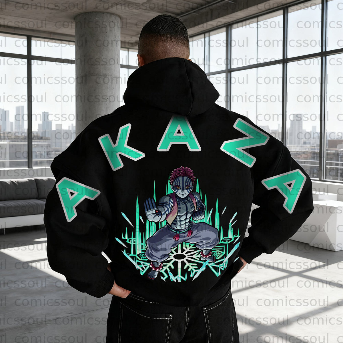 Unisex Anime Graphic Streetwear Vintage Plush Hoodie
