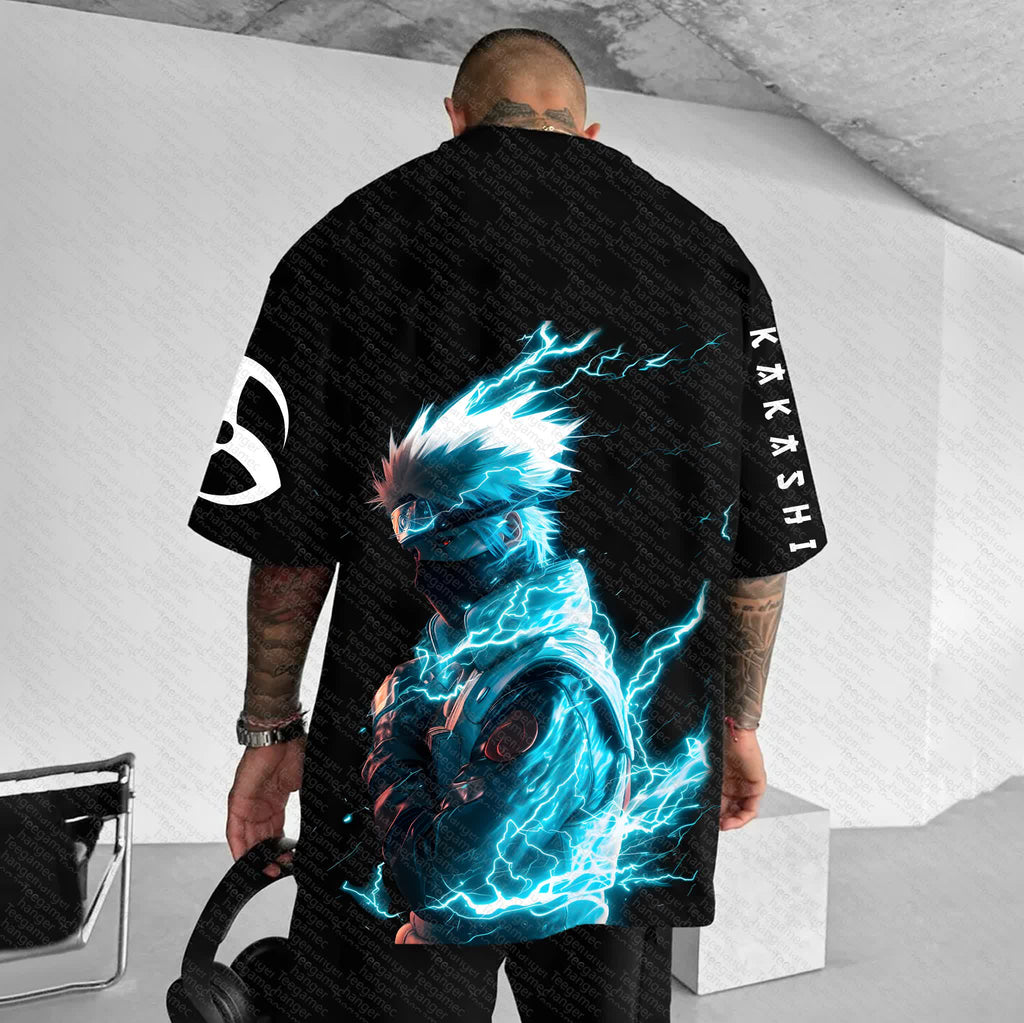 Unisex Naruto Anime Graphic Streetwear T-Shirts