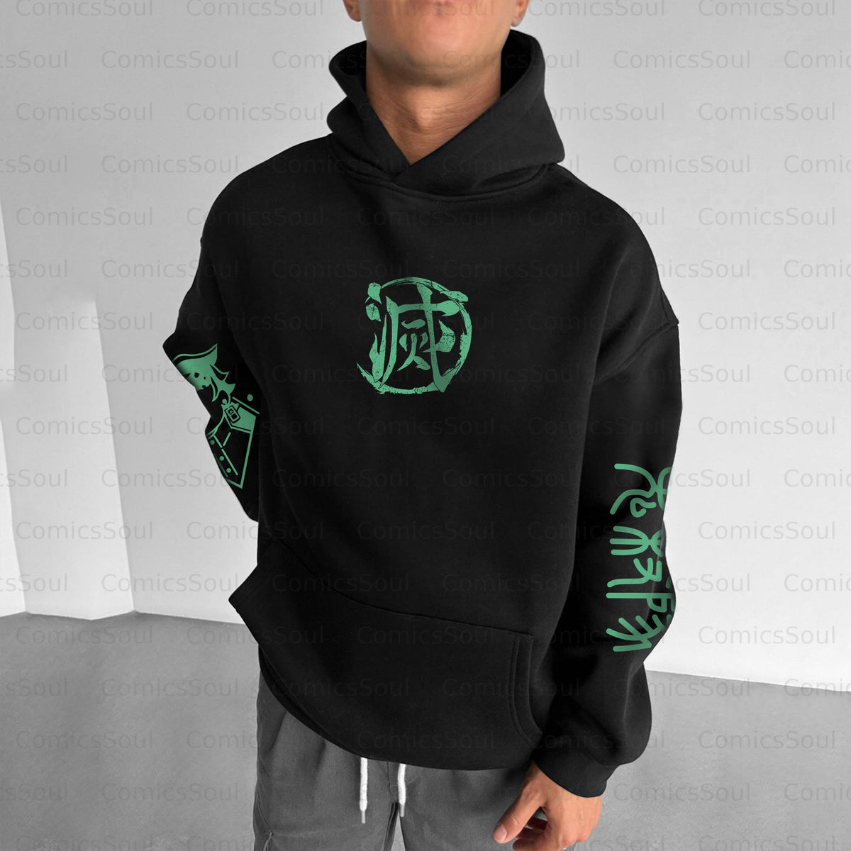 Unisex Anime Graphic Streetwear Vintage Plush Hoodie| KNY