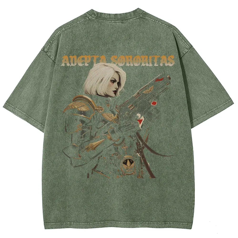 Unisex Fit Washed T-Shirt 丨WH40K
