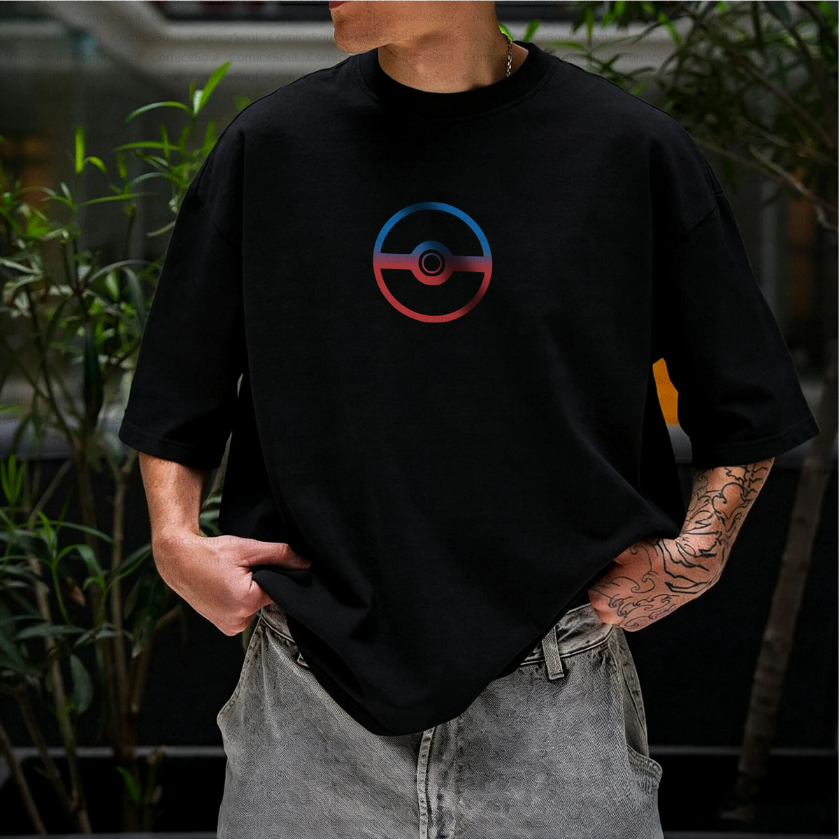 Unisex Anime Inspired Vintage T-Shirt