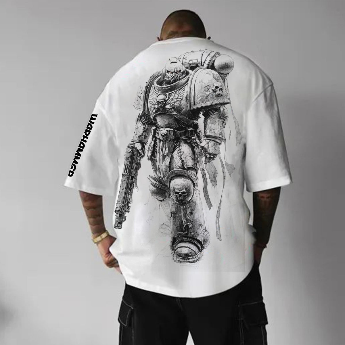 Space Marine of WH40K Art Inspired Vintage T-Shirt