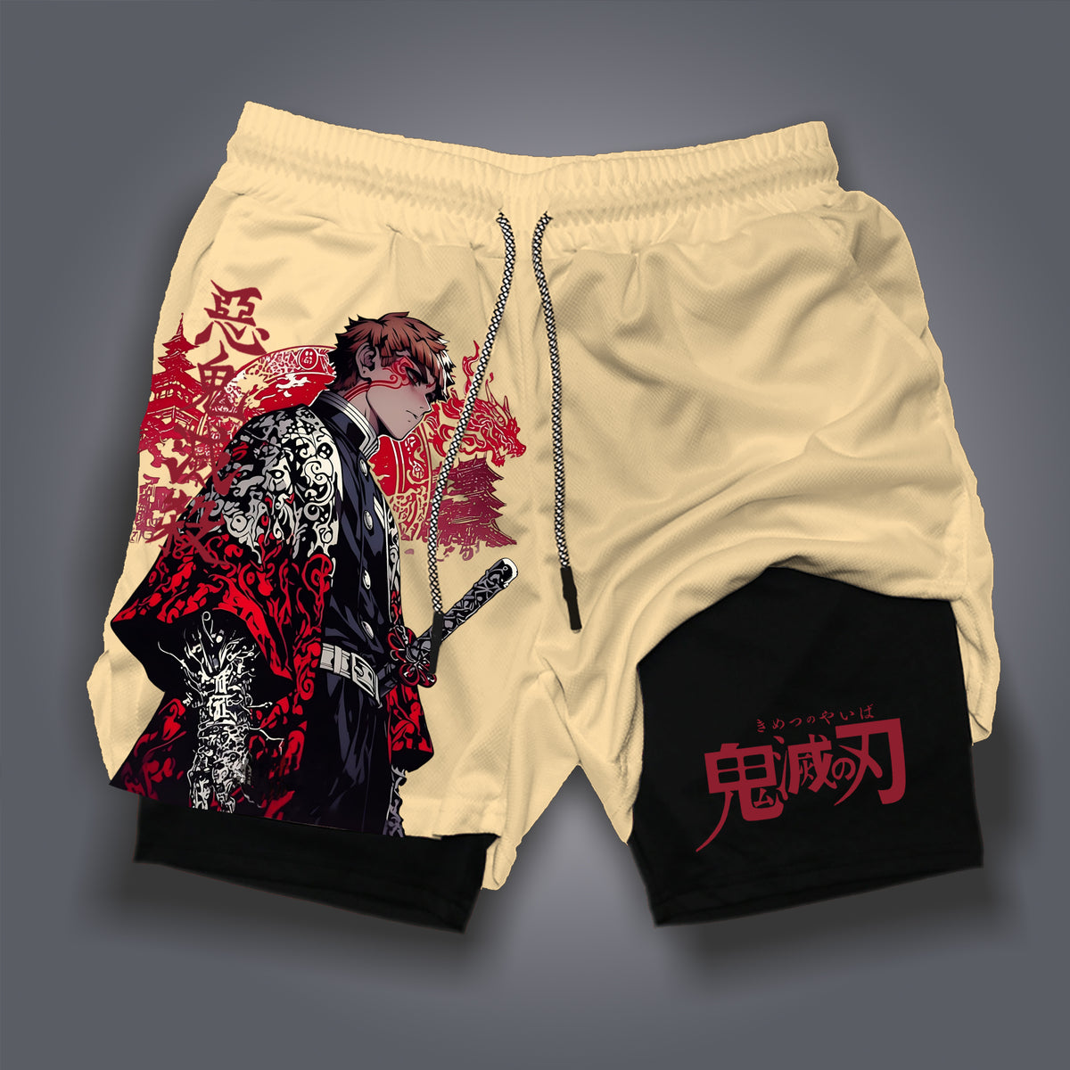 Unisex “ Demon slayer” Casual Streetwear Shorts| KNY