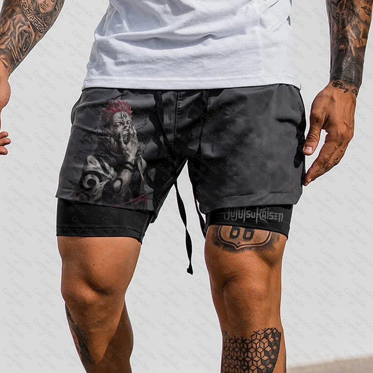 Unisex “ Comicssoul” Casual Streetwear Shorts