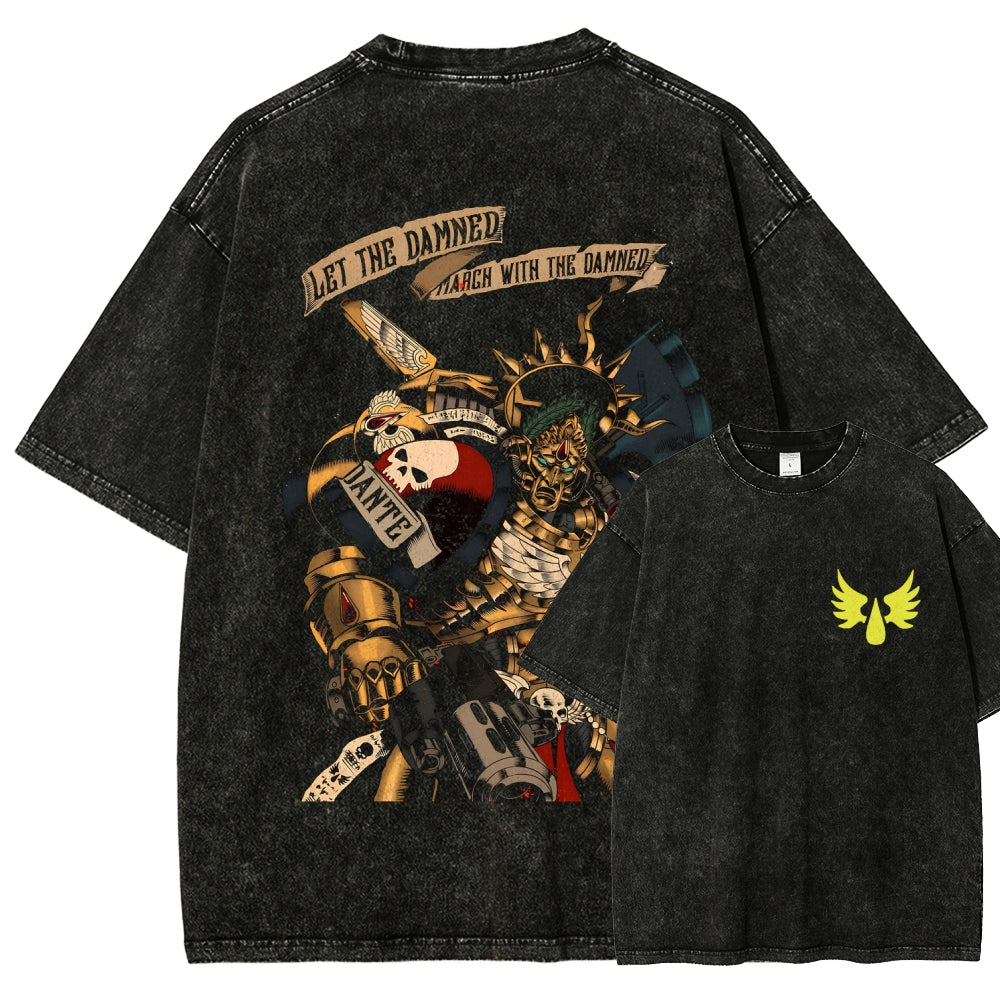 Unisex Fit Washed T-Shirt 丨WH40K