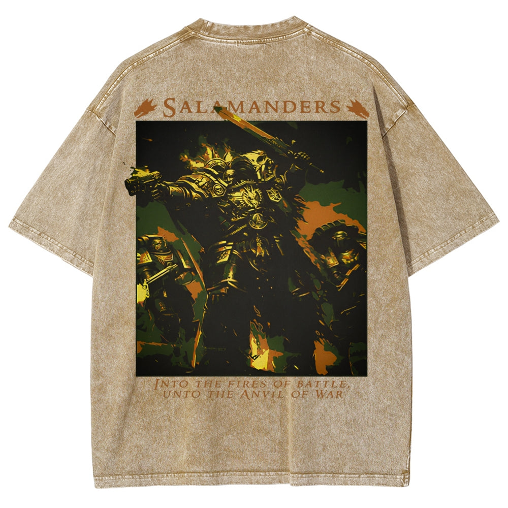 Unisex Fit Washed T-Shirt 丨WH40K
