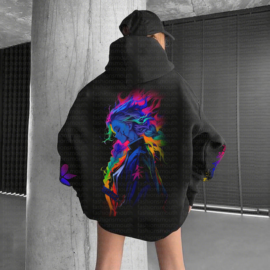 " Comicssoul " Anime Inspired Vintage Hoodie