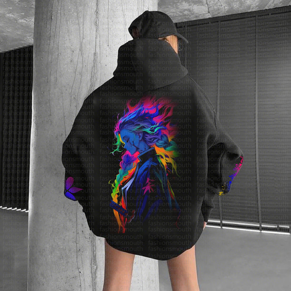 " Comicssoul " Anime Inspired Vintage Hoodie