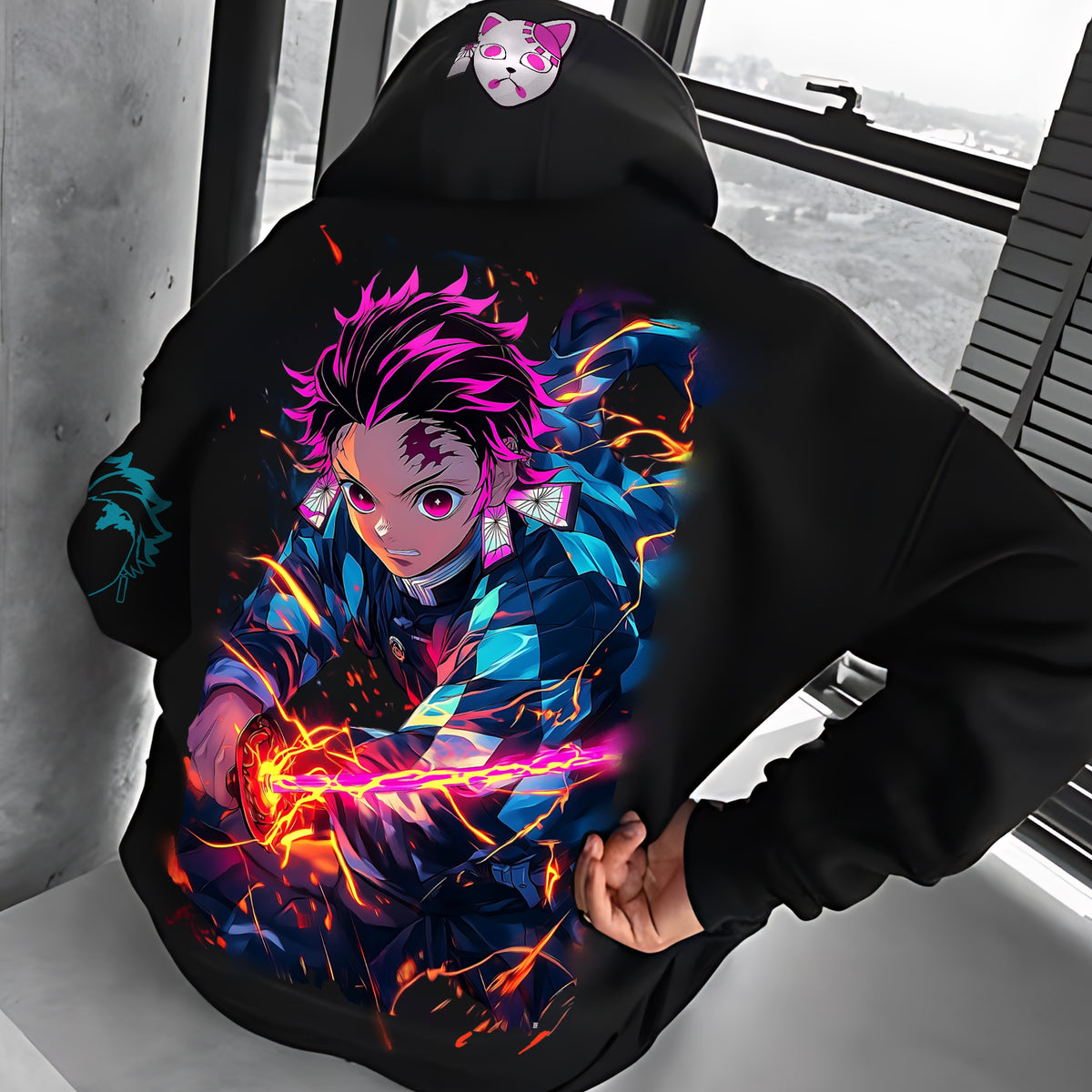 Unisex Game Graphic Streetwear Vintage Hoodie| KNY
