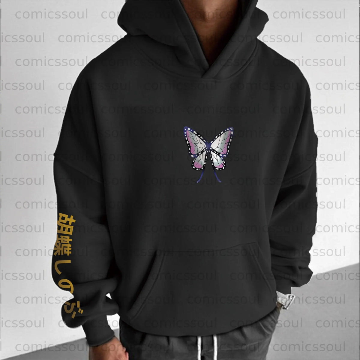 Unisex Anime Graphic Streetwear Vintage Hoodie
