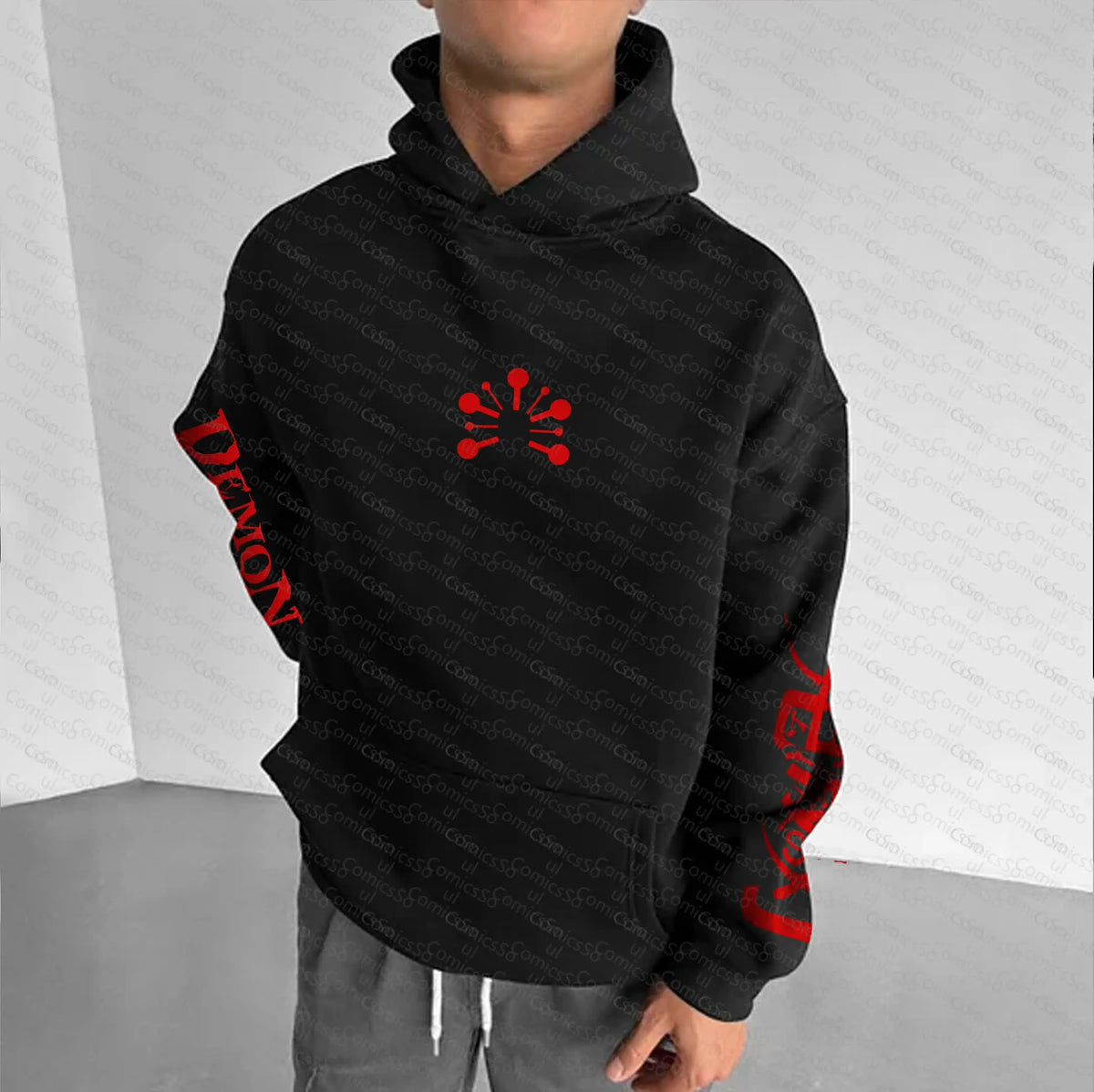 Unisex “Comicssoul” Anime Graphic Streetwear Vintage Hoodie