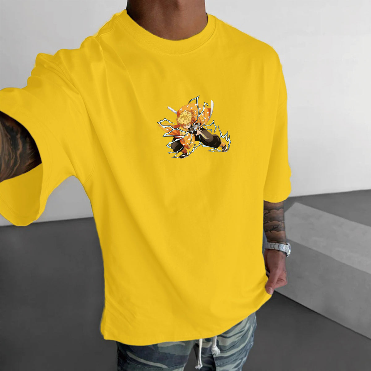 Unisex Anime Inspired Vintage T-Shirt| KNY