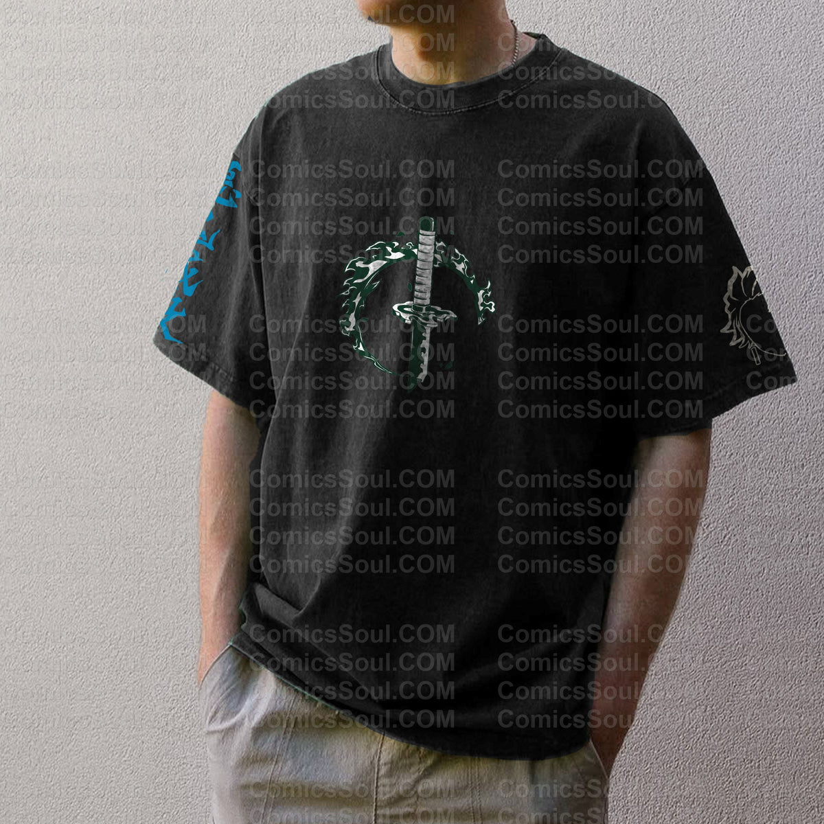 Unisex Anime Inspired Vintage T-Shirt| KNY
