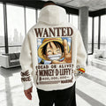 Color-blocked Plush Hoodie