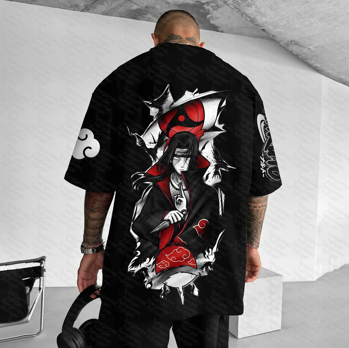 Unisex Naruto Anime Graphic Streetwear T-Shirts