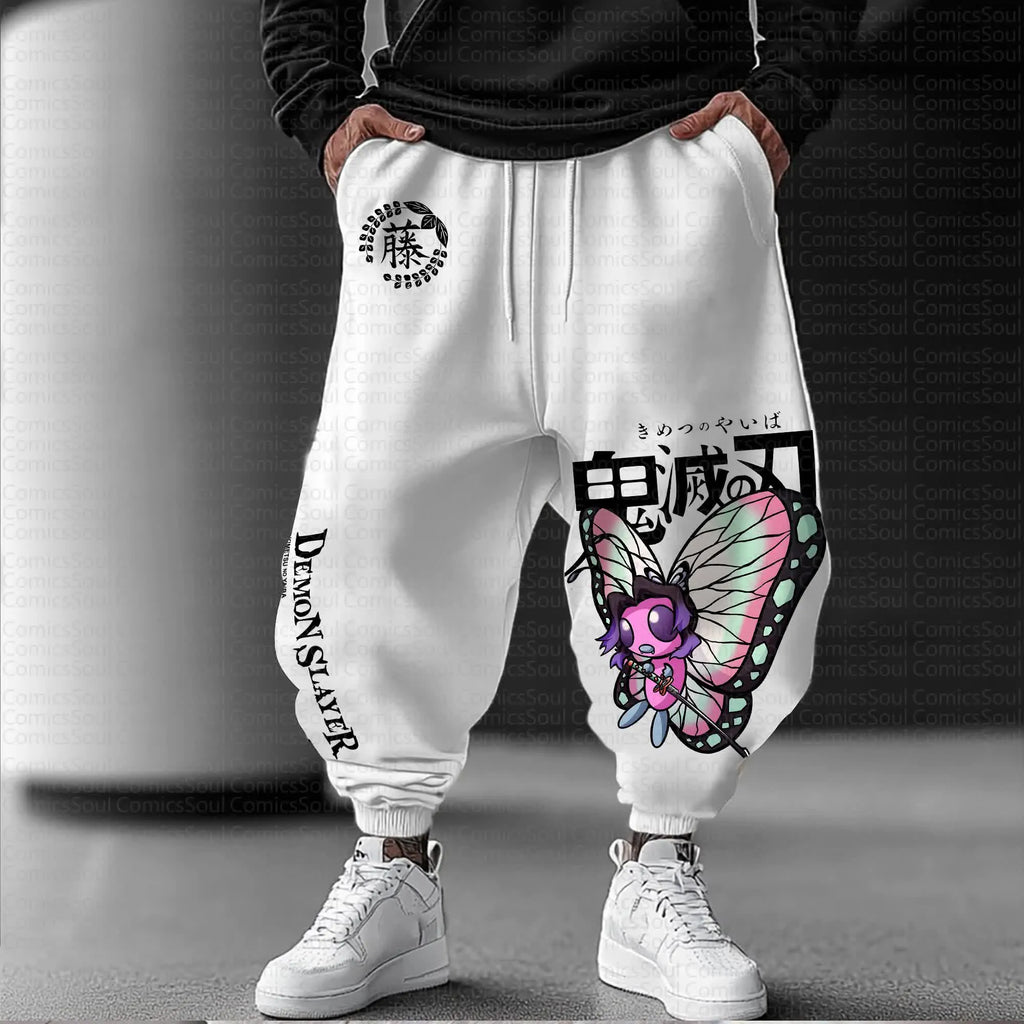 Unisex Anime Inspired Vintage Pants丨Comicssoul X Comicssoul