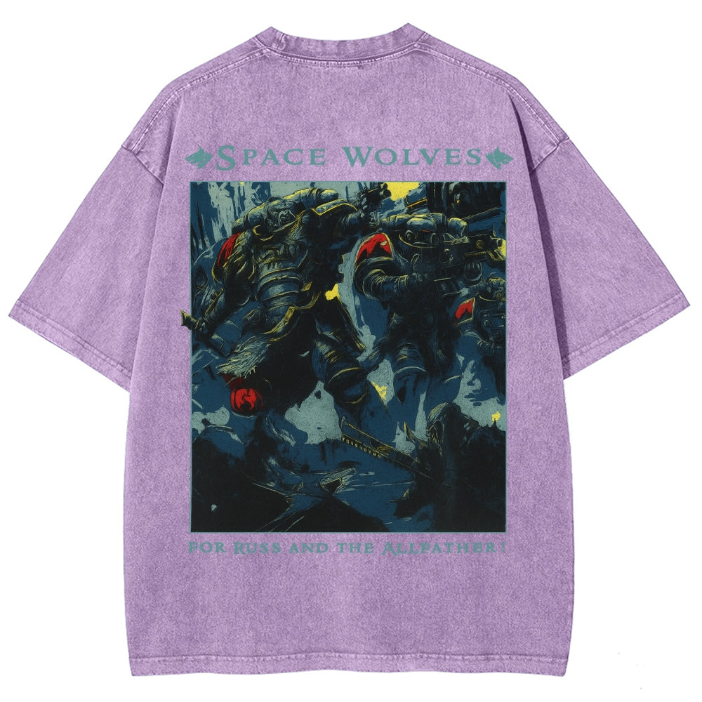 Unisex Fit Washed T-Shirt 丨WH40K