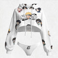 NARUTO Women's Hooded Thicken Suit Set | Anime Graphic