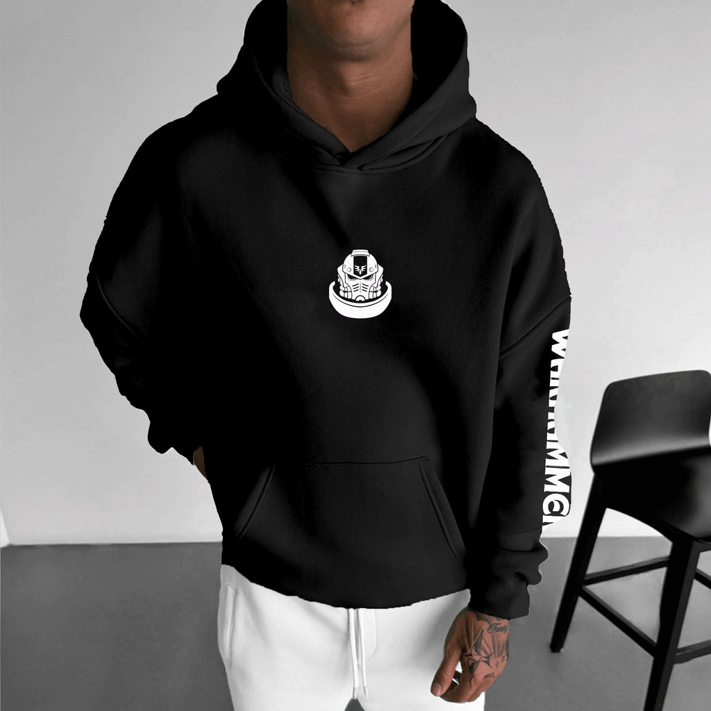 Space Marine of WH40K Art Streetwear Vintage Hoodie