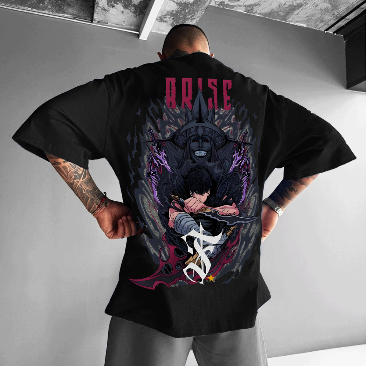 Unisex Anime Inspired Vintage T-Shirt