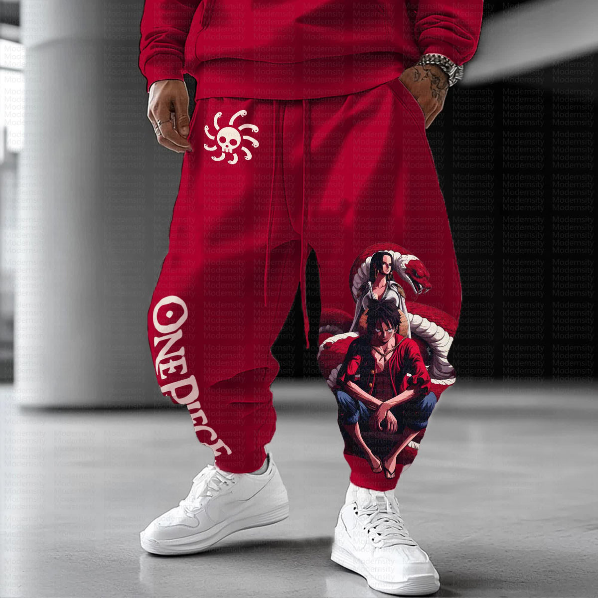 Unisex “Comicssoul”Anime Printed Gift Oversized Regular Athletic Pants