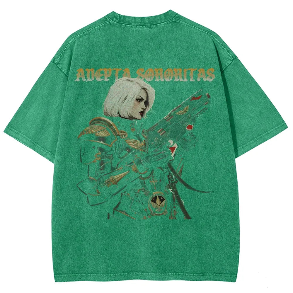 Unisex Fit Washed T-Shirt 丨WH40K