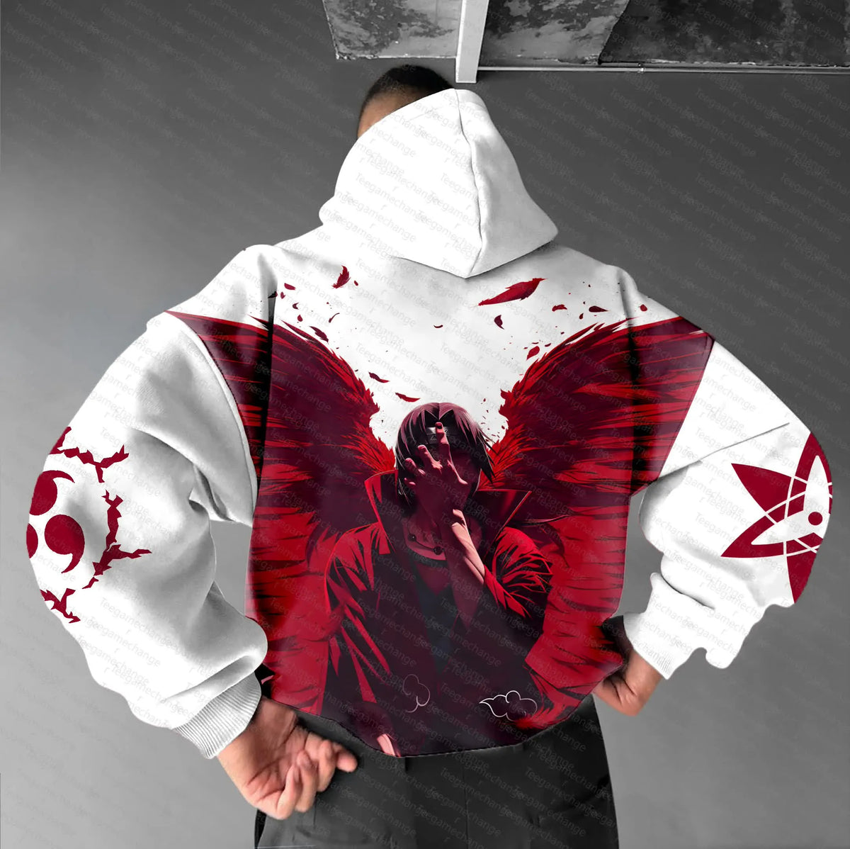 Unisex Naruto Anime Graphic Streetwear Hoodie
