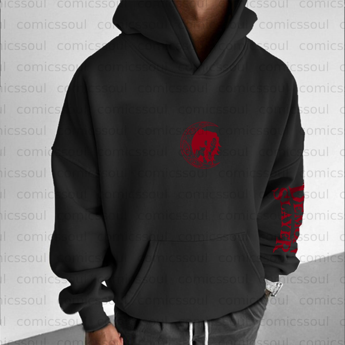 Unisex Anime Graphic Streetwear Vintage Hoodie