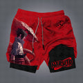 Unisex Naruto Anime Graphic Streetwear Shorts
