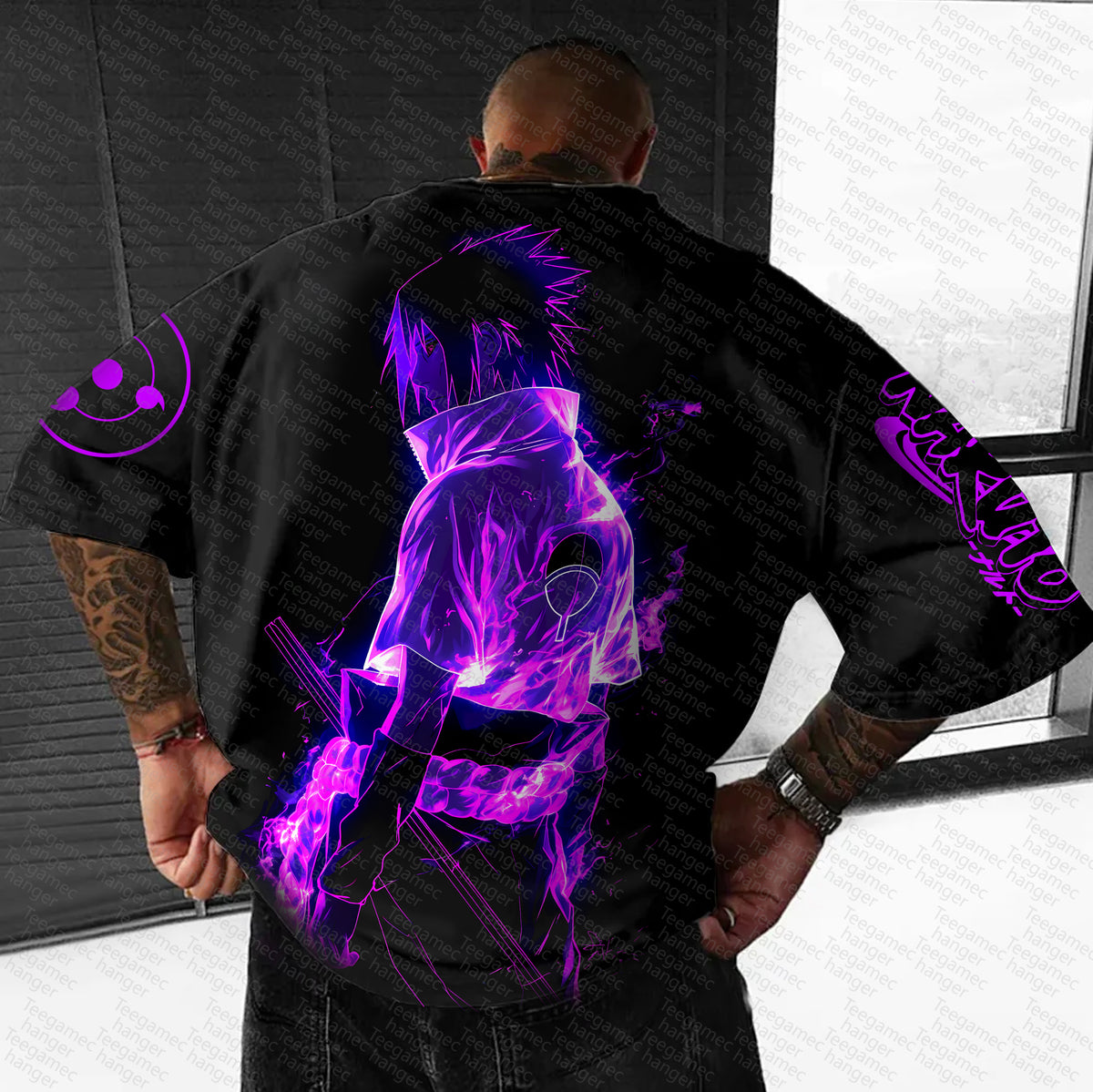 Unisex Naruto Anime Graphic Streetwear T-Shirts