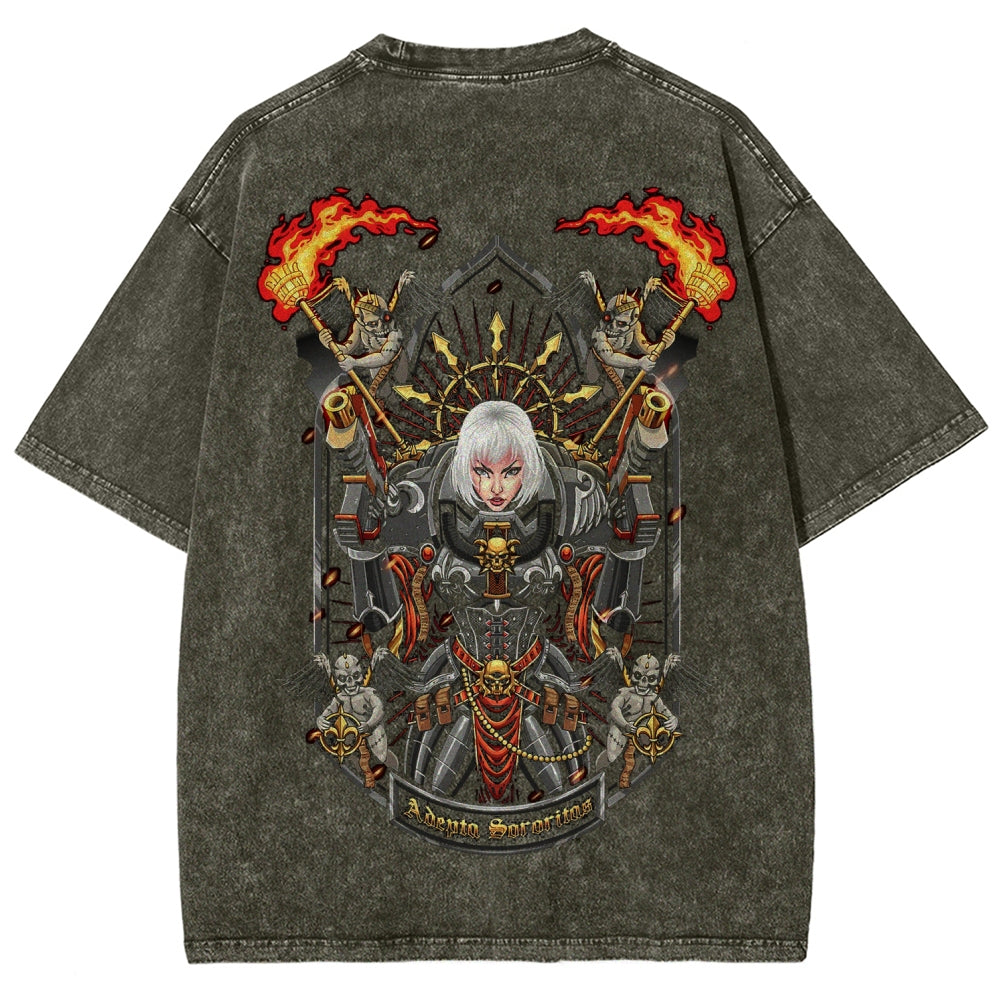 Unisex Fit Washed T-Shirt 丨WH40K