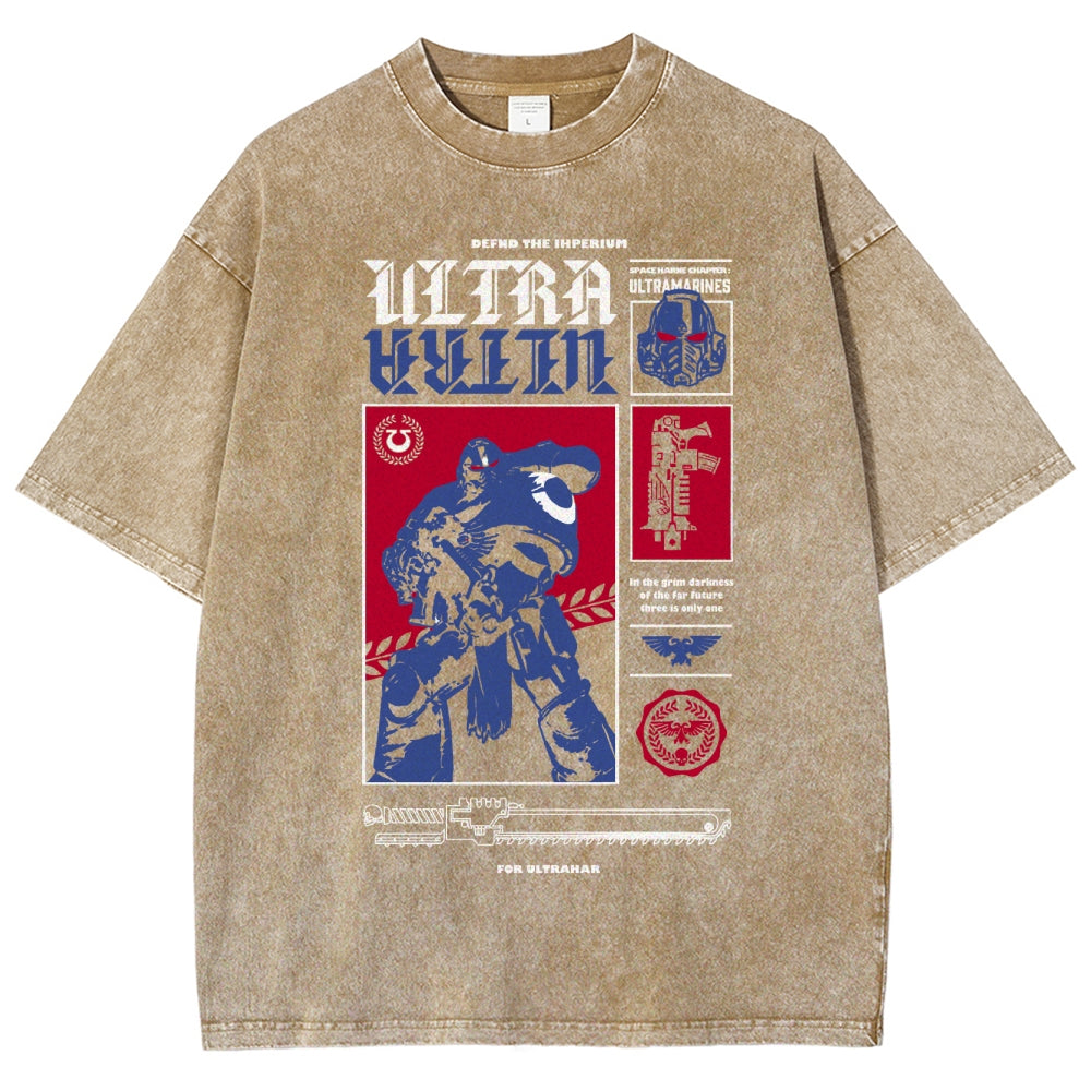 Unisex Fit Washed T-Shirt 丨WH40K