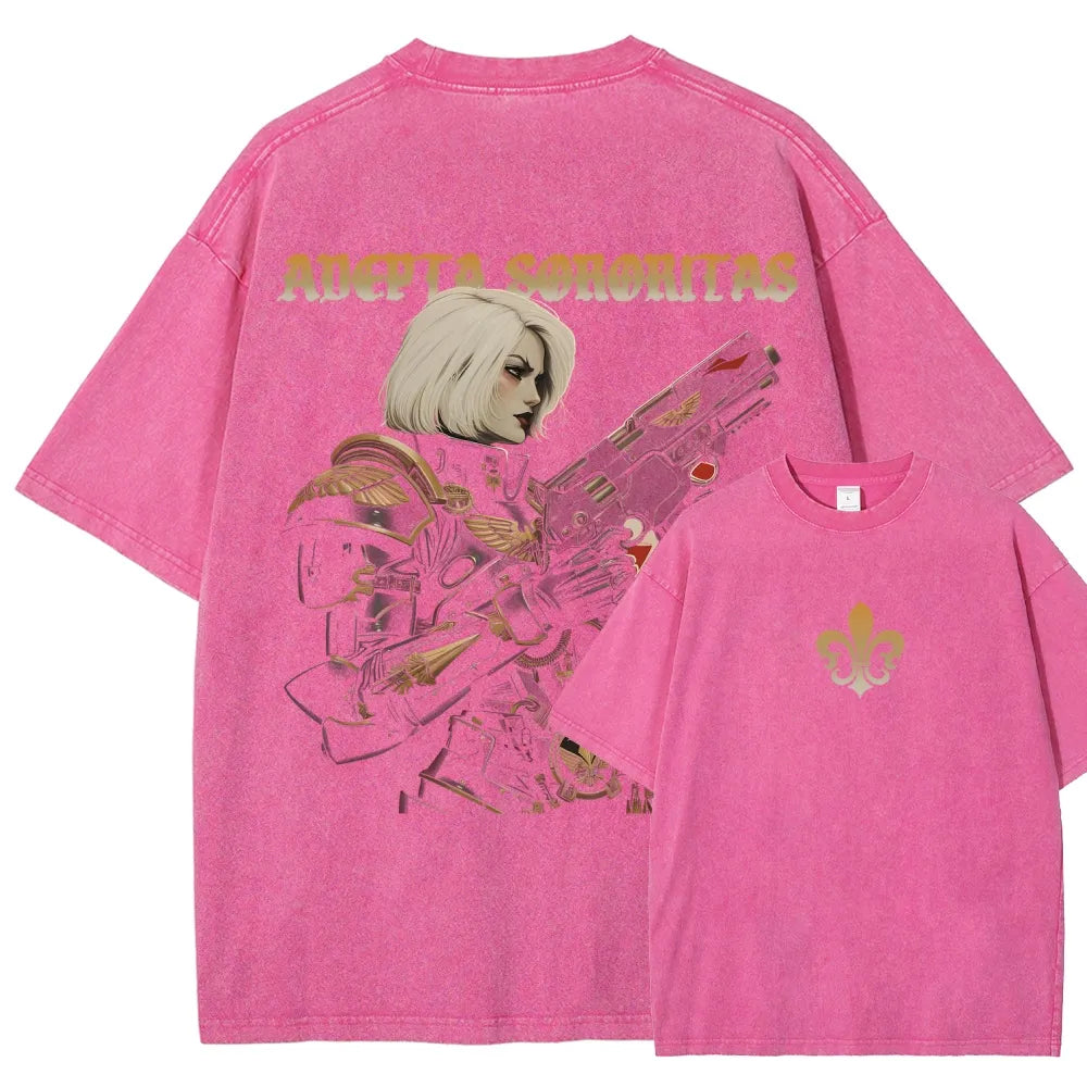 Unisex Fit Washed T-Shirt 丨WH40K