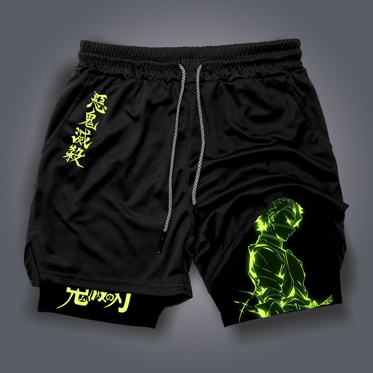 Unisex “ Demon slayer” Casual Streetwear Shorts| KNY
