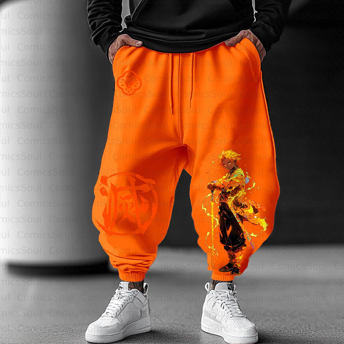 Unisex Anime Inspired Vintage Pants | KNY