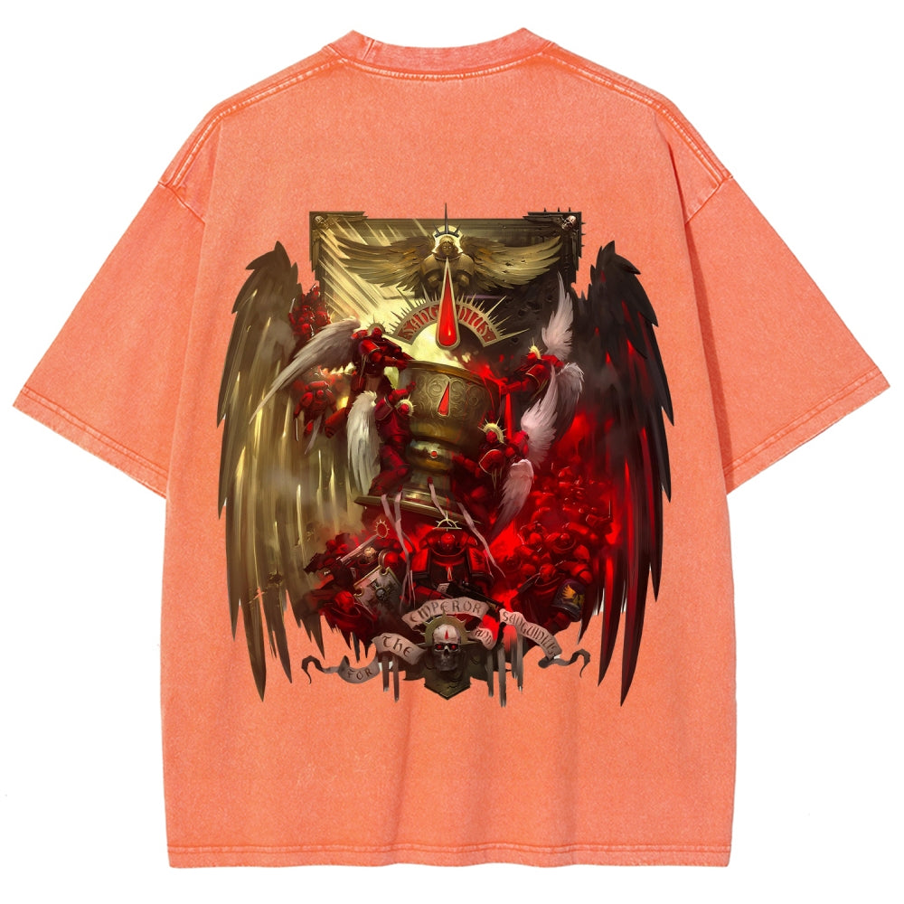 Unisex Fit Washed T-Shirt 丨WH40K