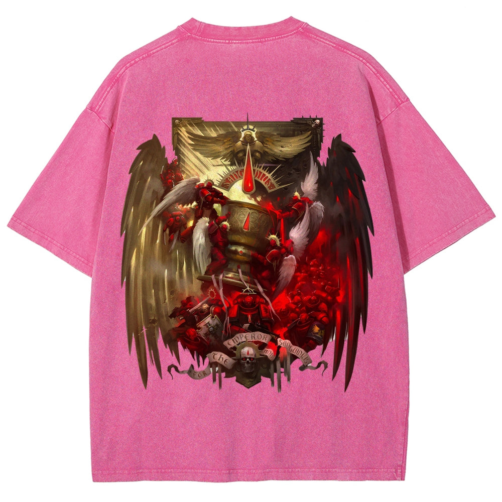 Unisex Fit Washed T-Shirt 丨WH40K