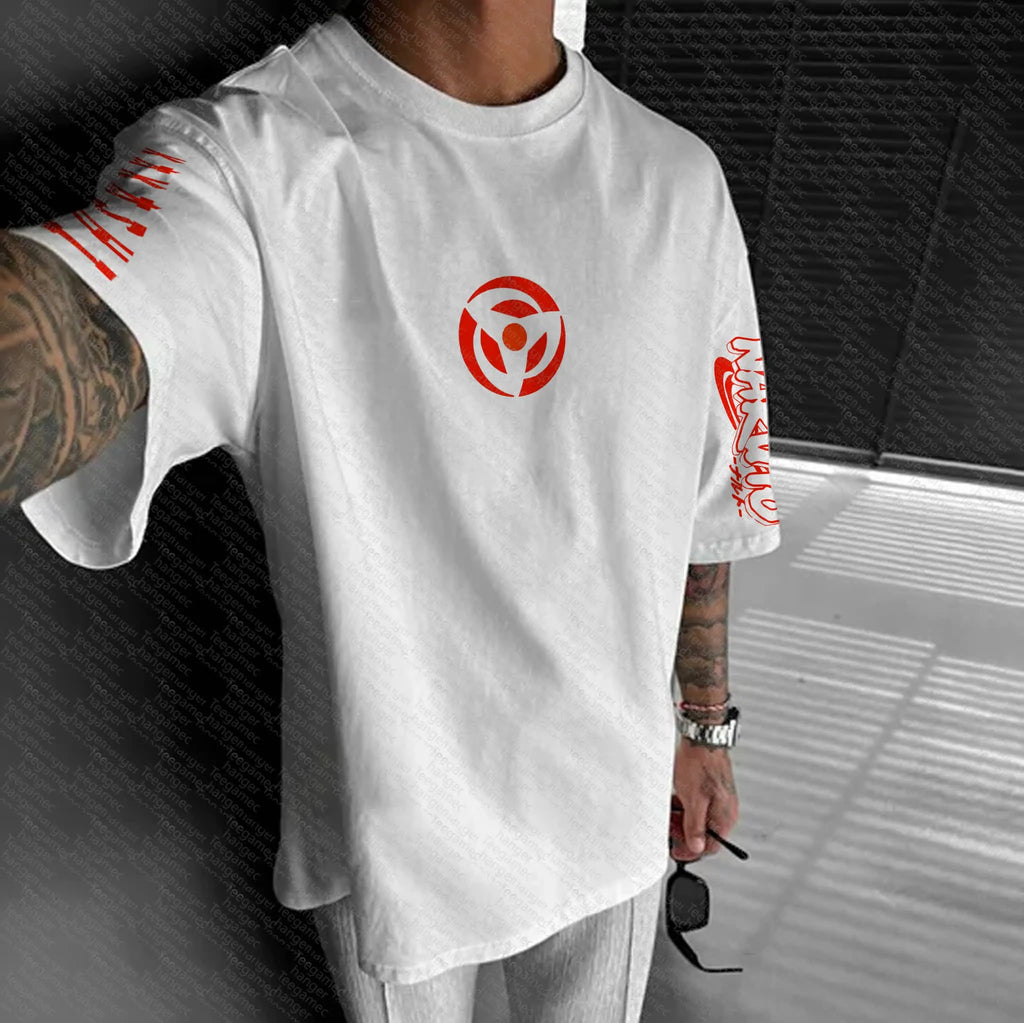 Unisex Naruto Anime Graphic Streetwear T-Shirts