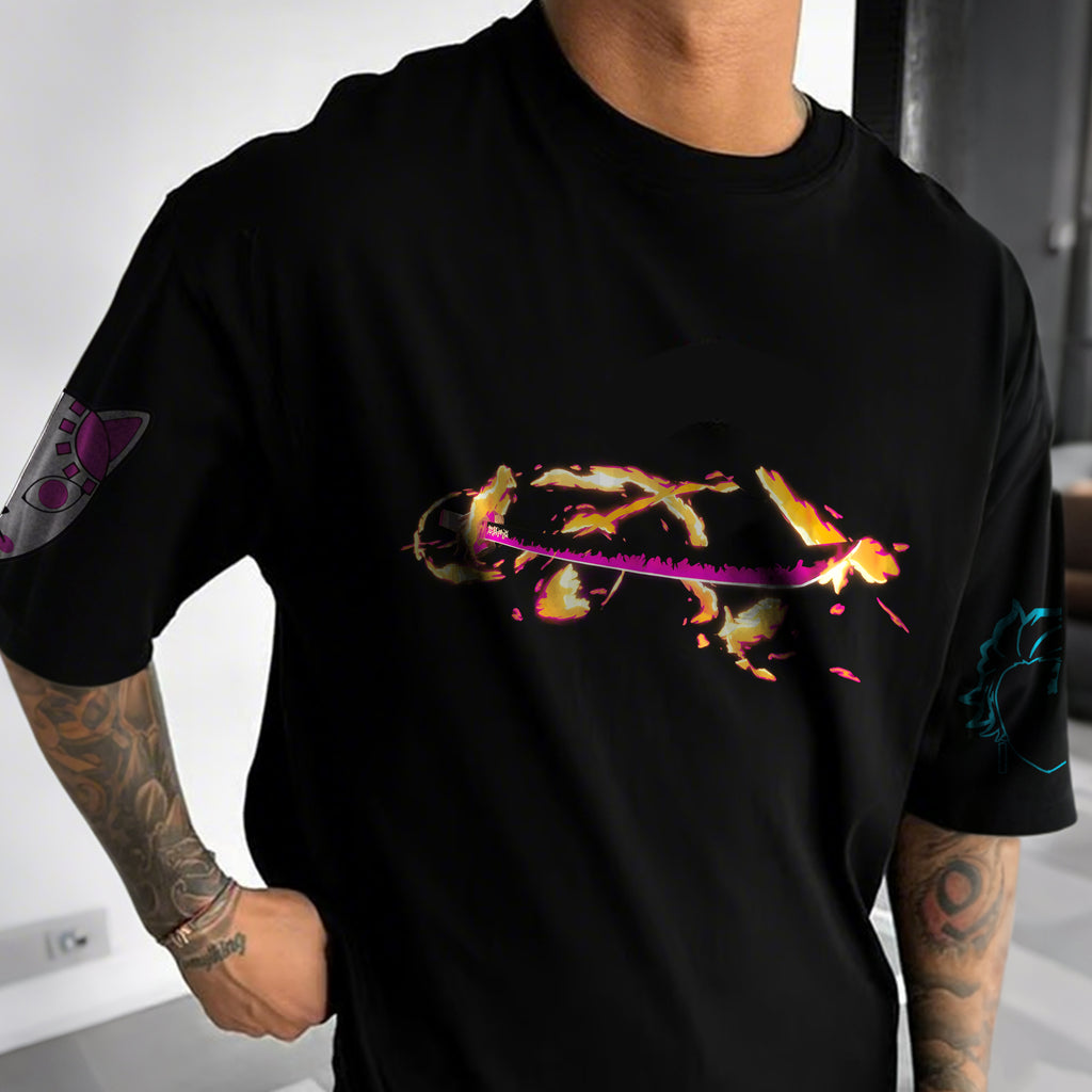 Unisex Anime Inspired Vintage T-Shirt| KNY