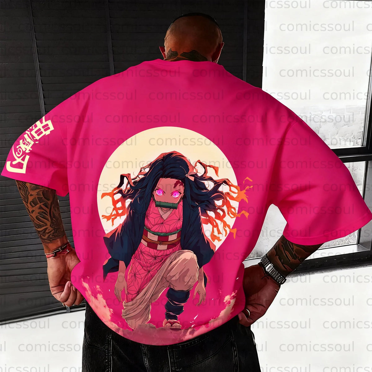 Unisex Anime Inspired Vintage T-Shirt