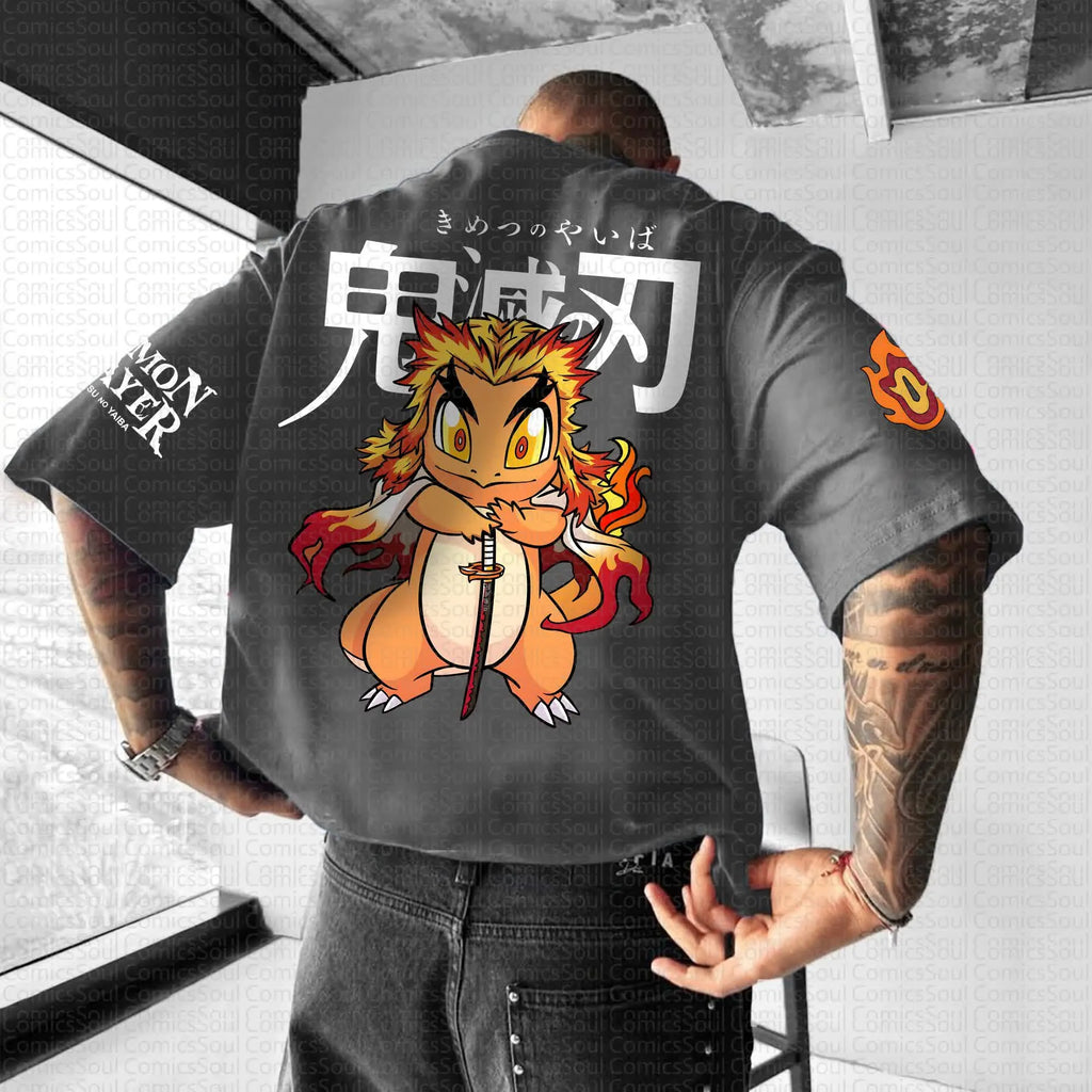 Unisex Anime Inspired Vintage T-Shirt丨Comicssoul X Comicssoul