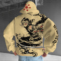 Unisex Anime Graphic Streetwear Vintage Hoodie丨KNY