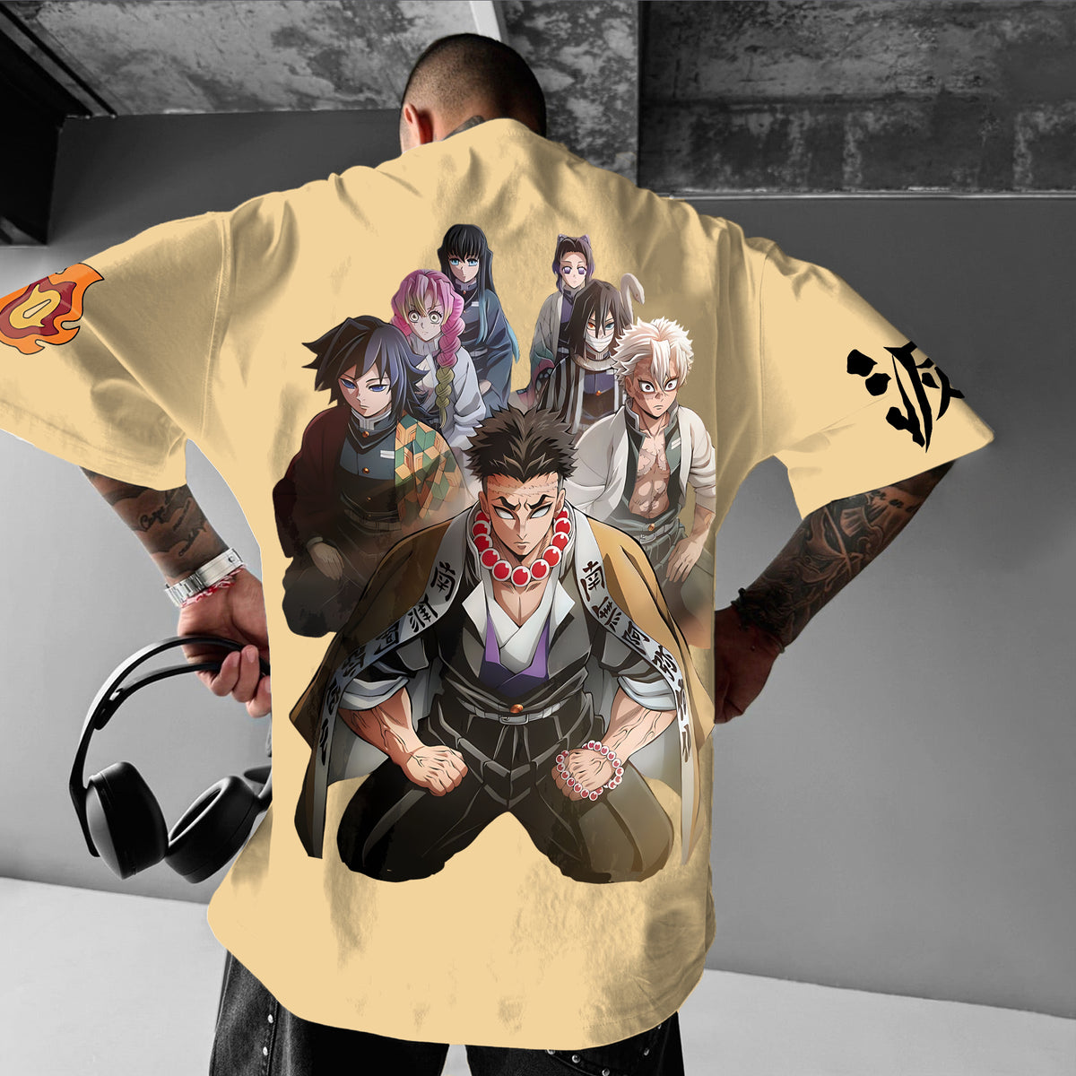 Unisex Anime Inspired Vintage T-Shirt| KNY