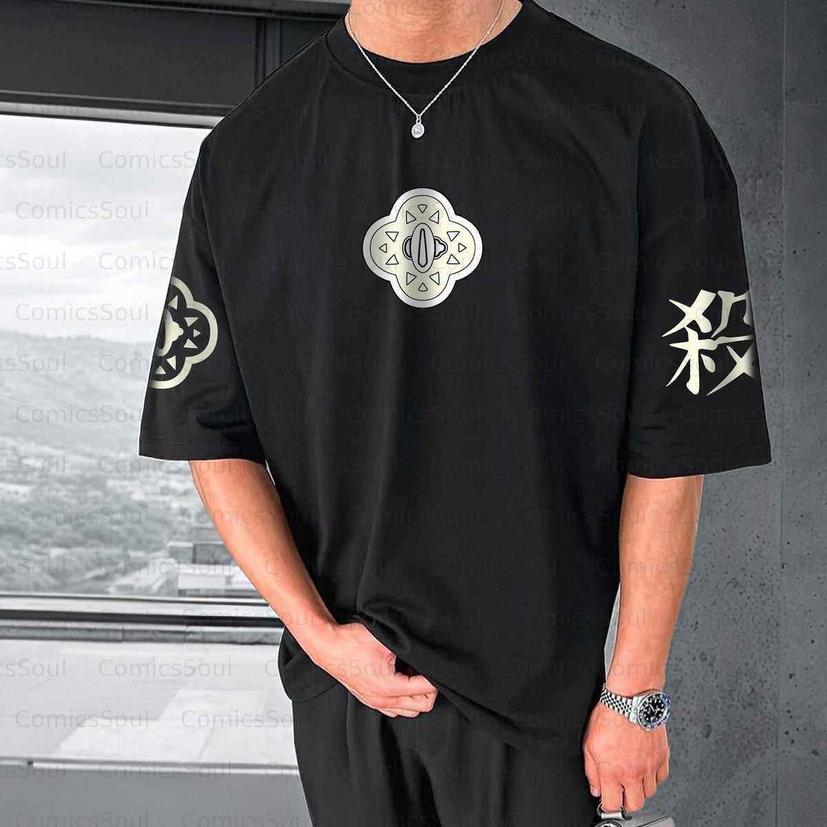 Unisex Anime Inspired Vintage T-Shirt| KNY