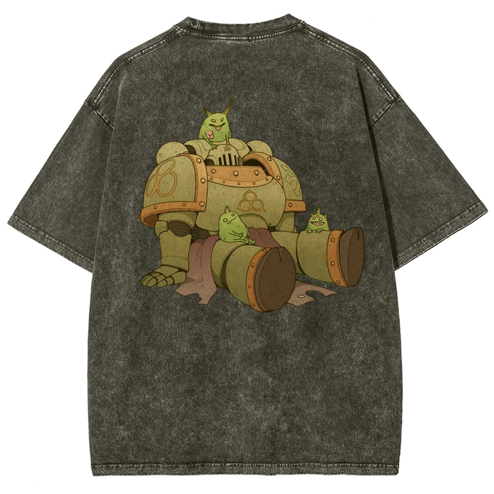 Unisex Fit Washed T-Shirt 丨WH40K